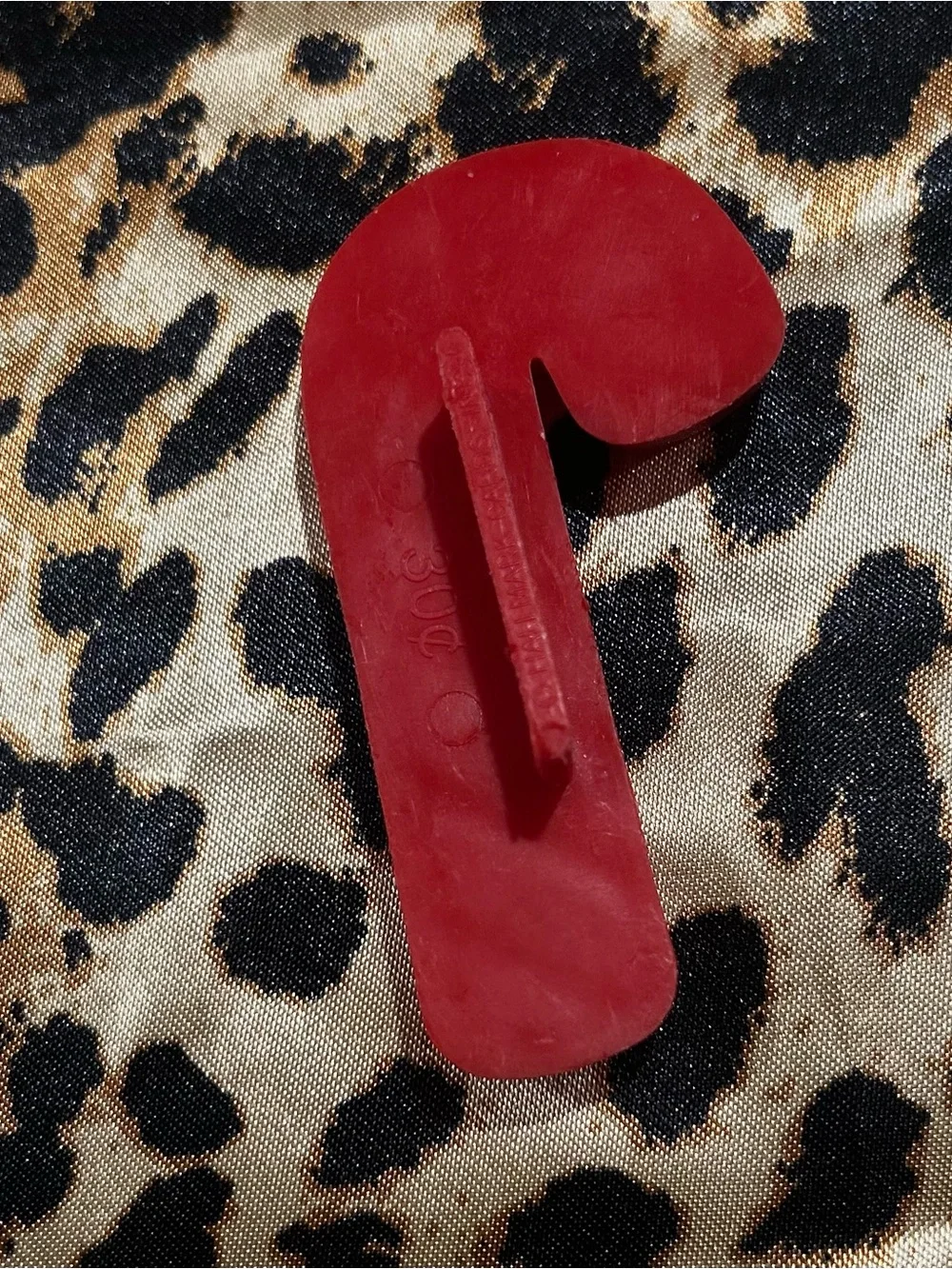 Vintage Hallmark Red Christmas Candy Cane 3 inch Cookie Cutter